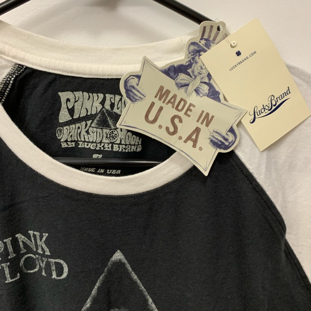 NWT Made in USA Lucky Brand Pink Floyd T-shirt - Picture 5 of 5